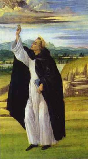 Sandro Botticelli St. Dominic.